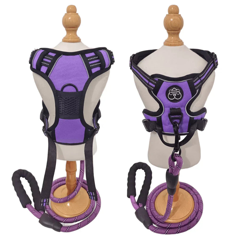 Peitoral Reforçado com Guia para Cachorros